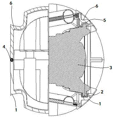 Airtight structure for soundbox