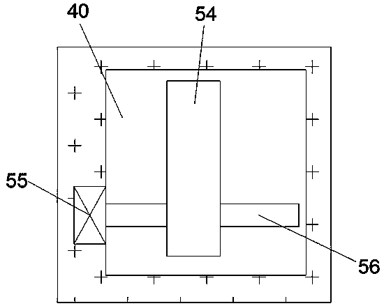 Dustproof static-electricity-removing heat dissipation device for television