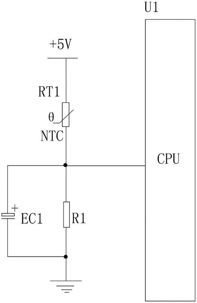 Outdoor unit control circuit of inverter air conditioner