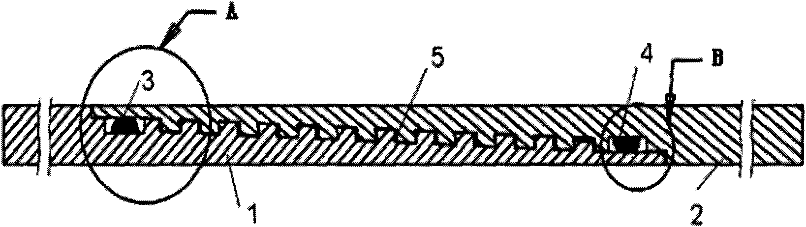 Expansion sleeve joint with double hook shaped thread connection