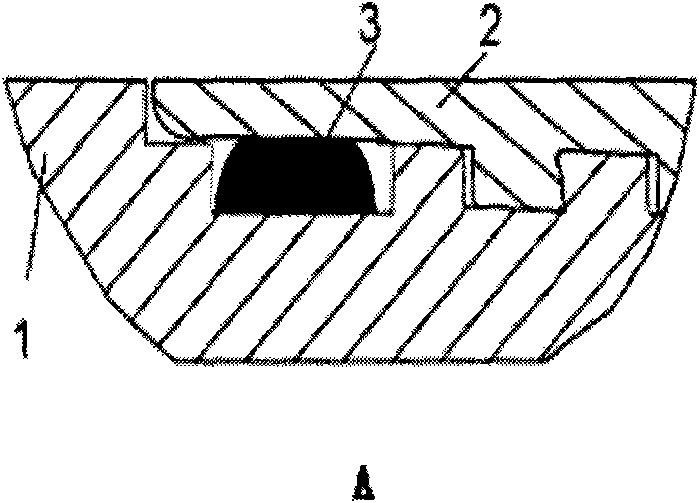 Expansion sleeve joint with double hook shaped thread connection