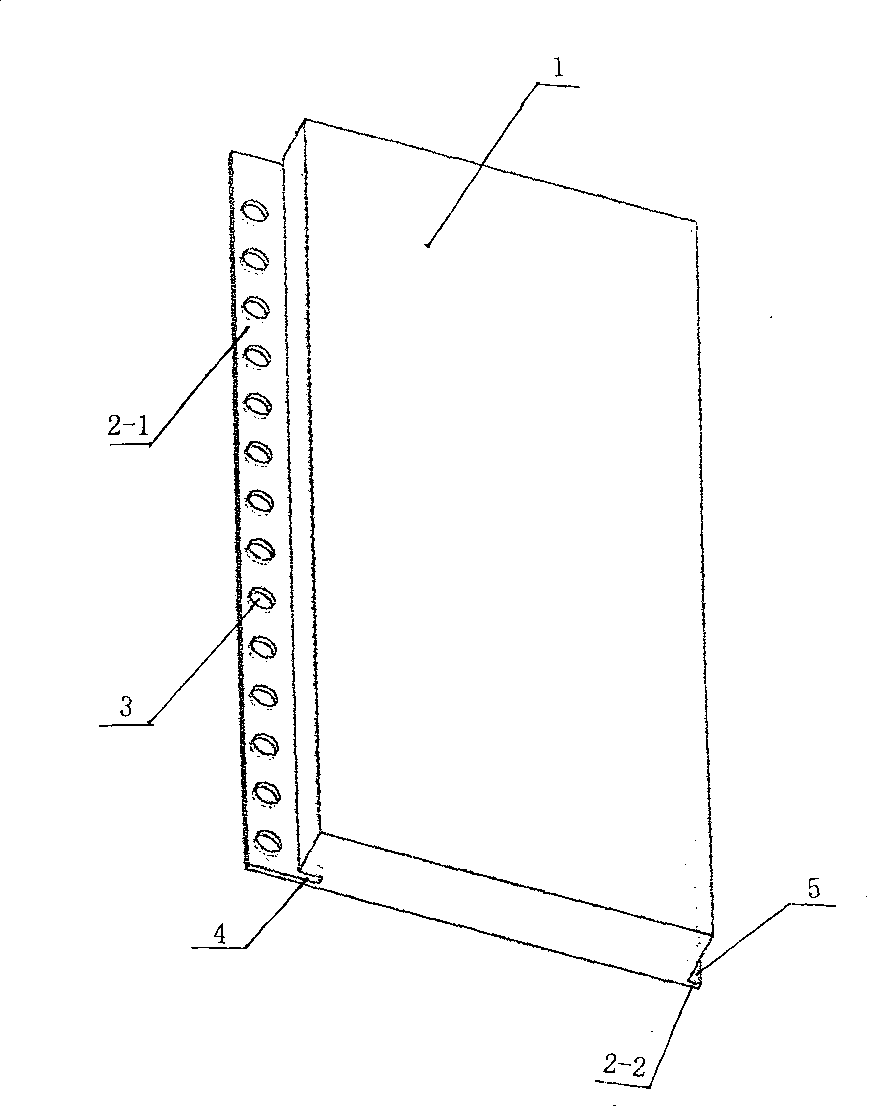 Ultra-thin stone plate capable of fast assembling dry hanging and manufacturing method thereof