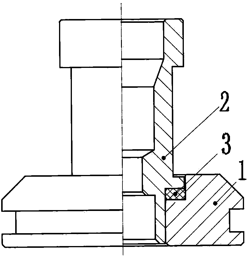 High-voltage common rail high-speed electromagnet tailstock structure