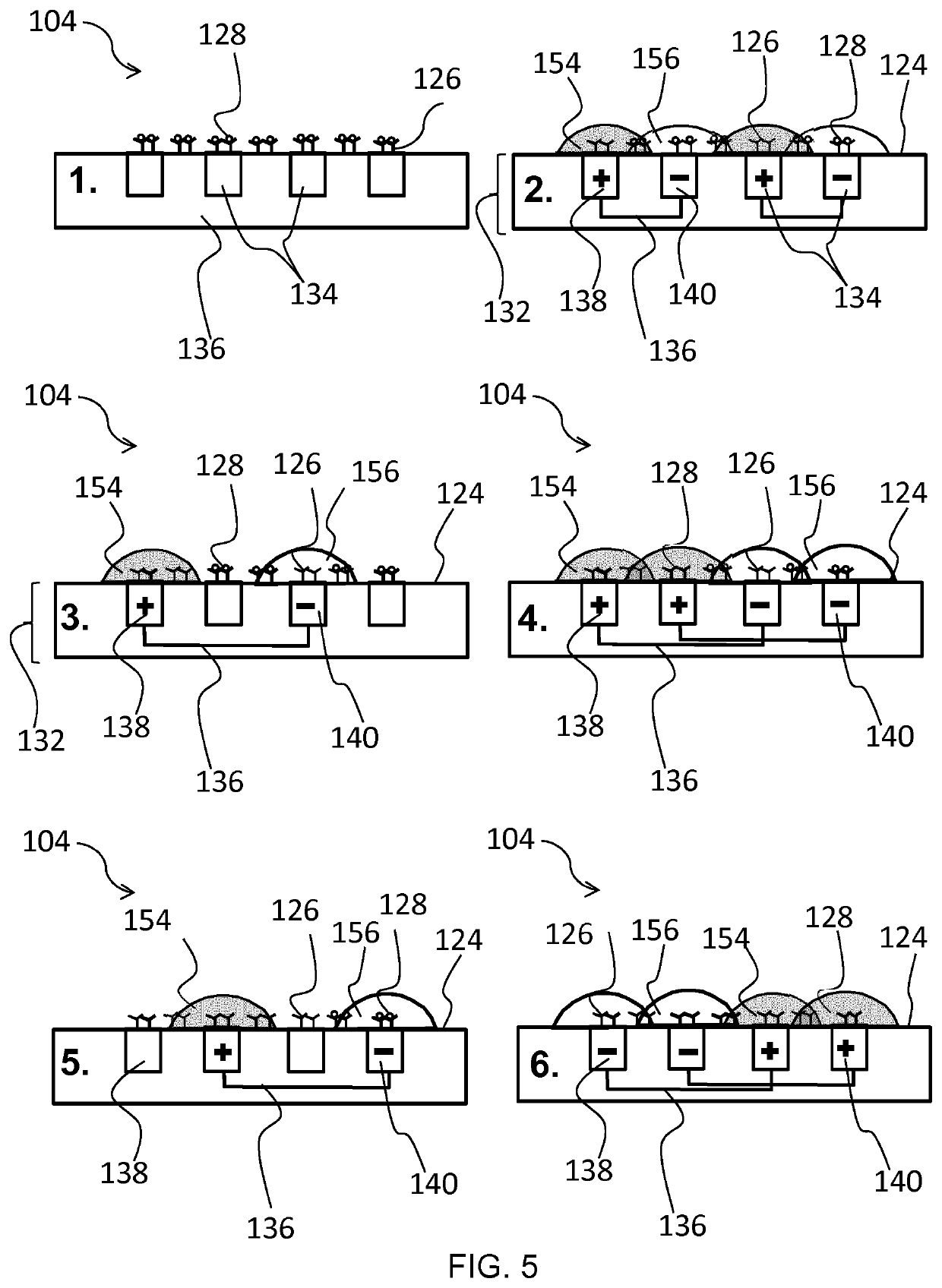 Sensor unit, body fluid monitoring device and method for detecting an analyte