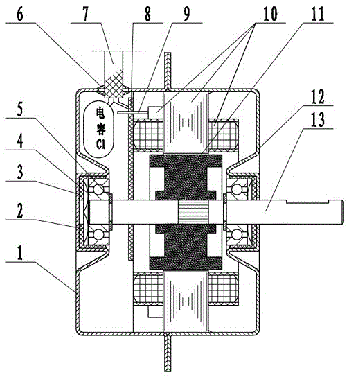 AC Input Brushless DC Motors for Fans