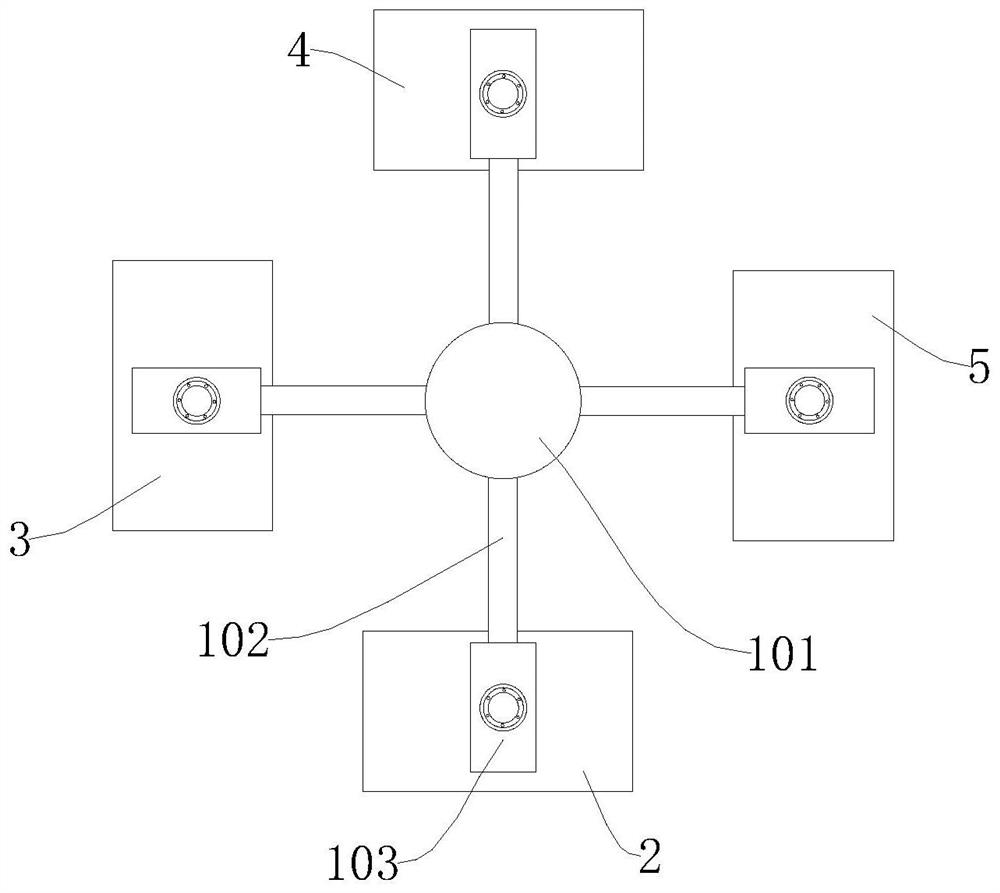 Production and preparation device for heat dissipation device of communication device