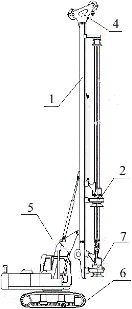 Rotary drilling rig