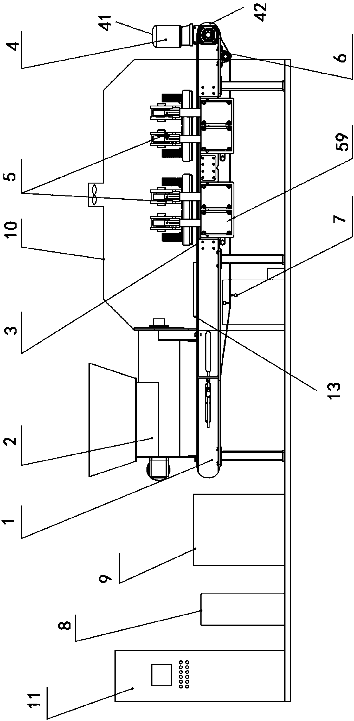 Deep dewatering equipment and method for electrochemical sludge