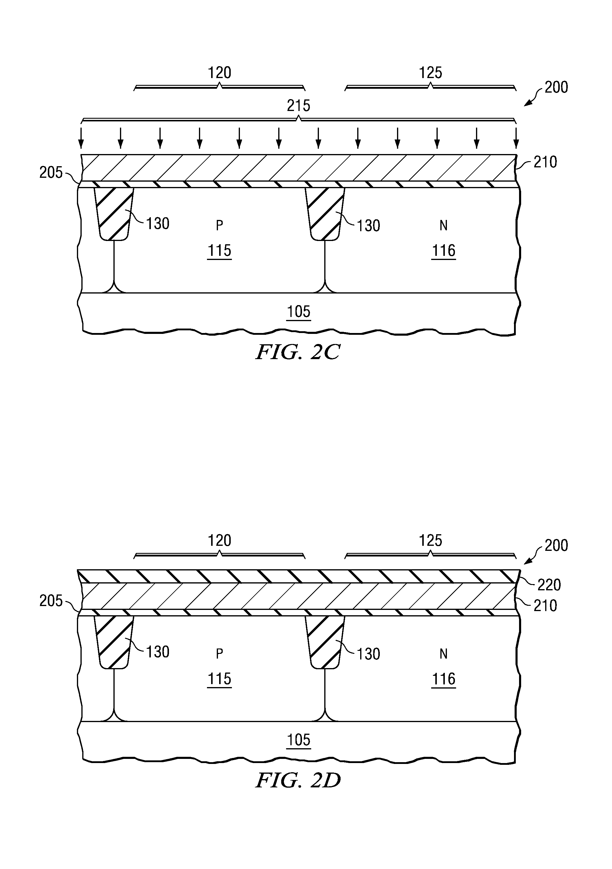 Semiconductor device fabricated using a metal microstructure control process