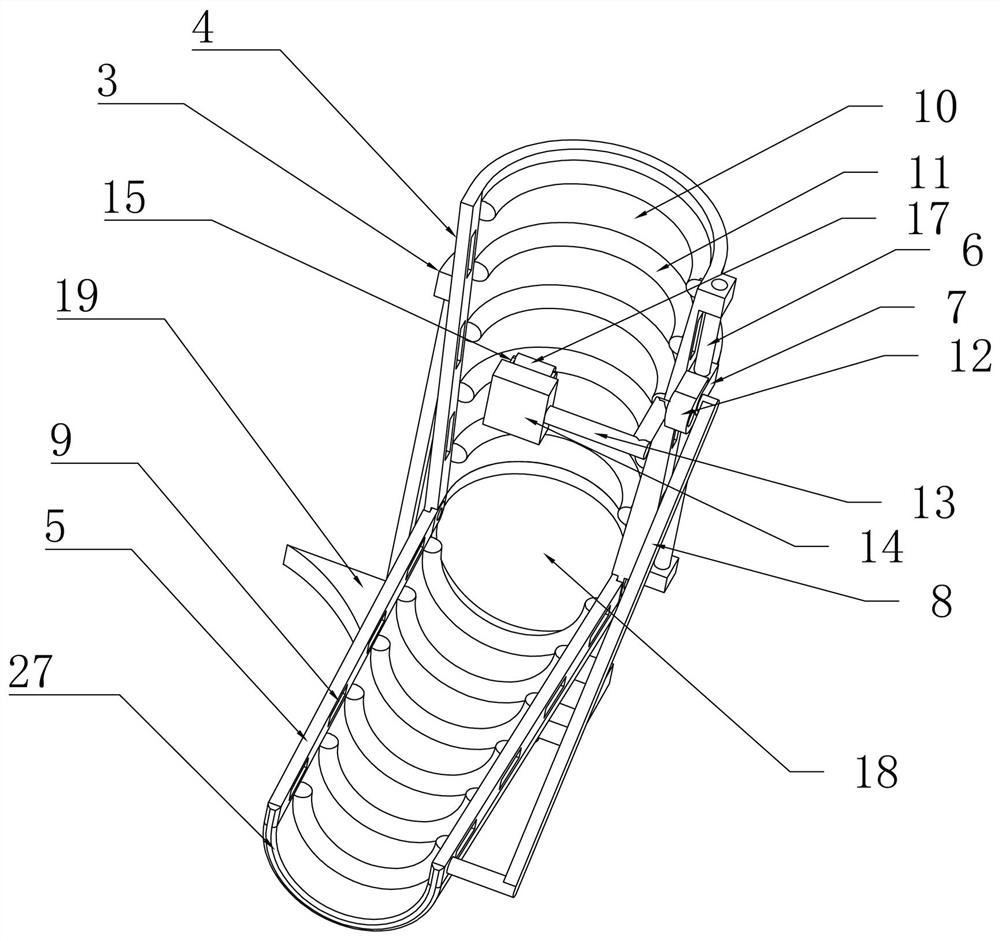 Arm abduction brace for orthopedic patient