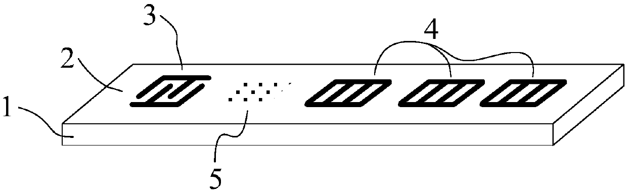 Surface acoustic wave temperature and humidity sensor