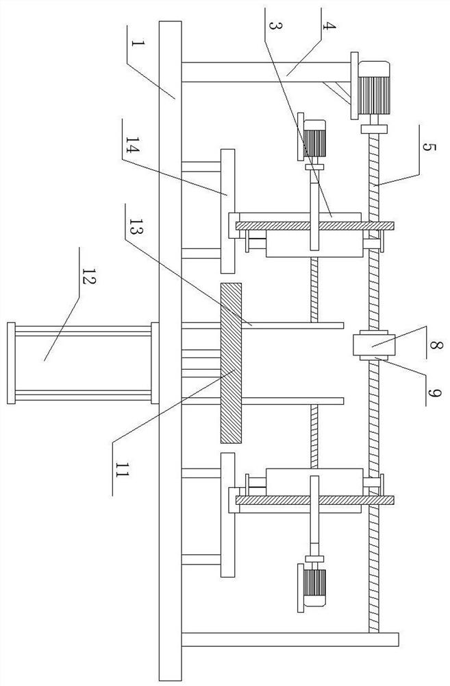 Detection device for motor shaft