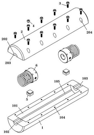 A connector for docking of electric appliances and mechanical fixed wires
