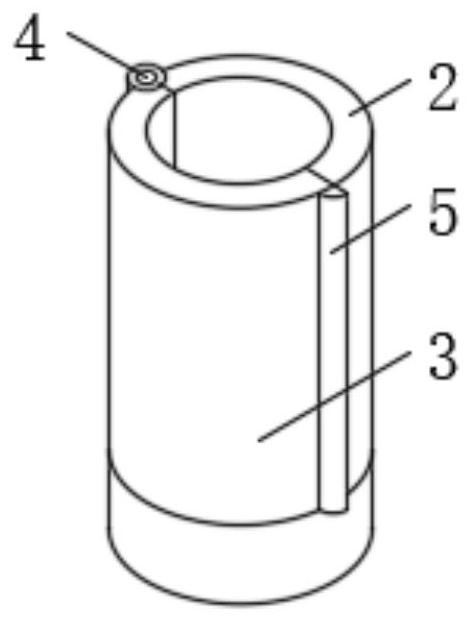 A remote puncture needle with a replaceable reusable rod connection hole