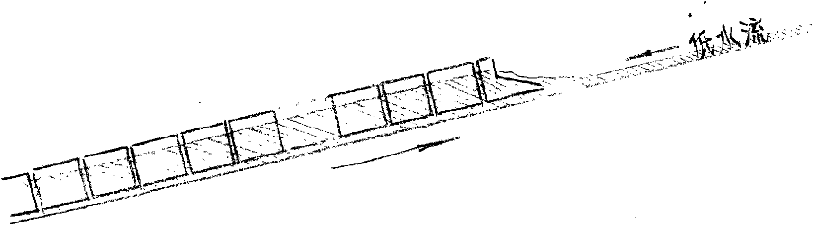 Ship and trough transportation mode for trough transportation system