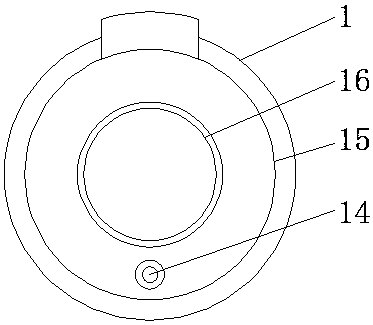 Portable button camera being convenient to fix