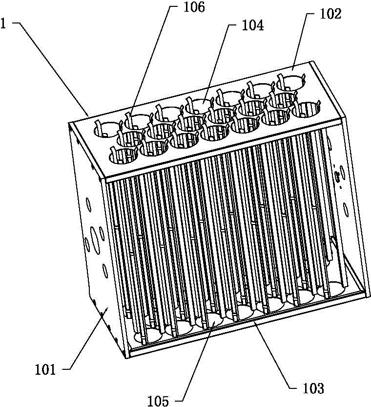 Multifunctional material receiving box and shift conveying device applied to cup making machine