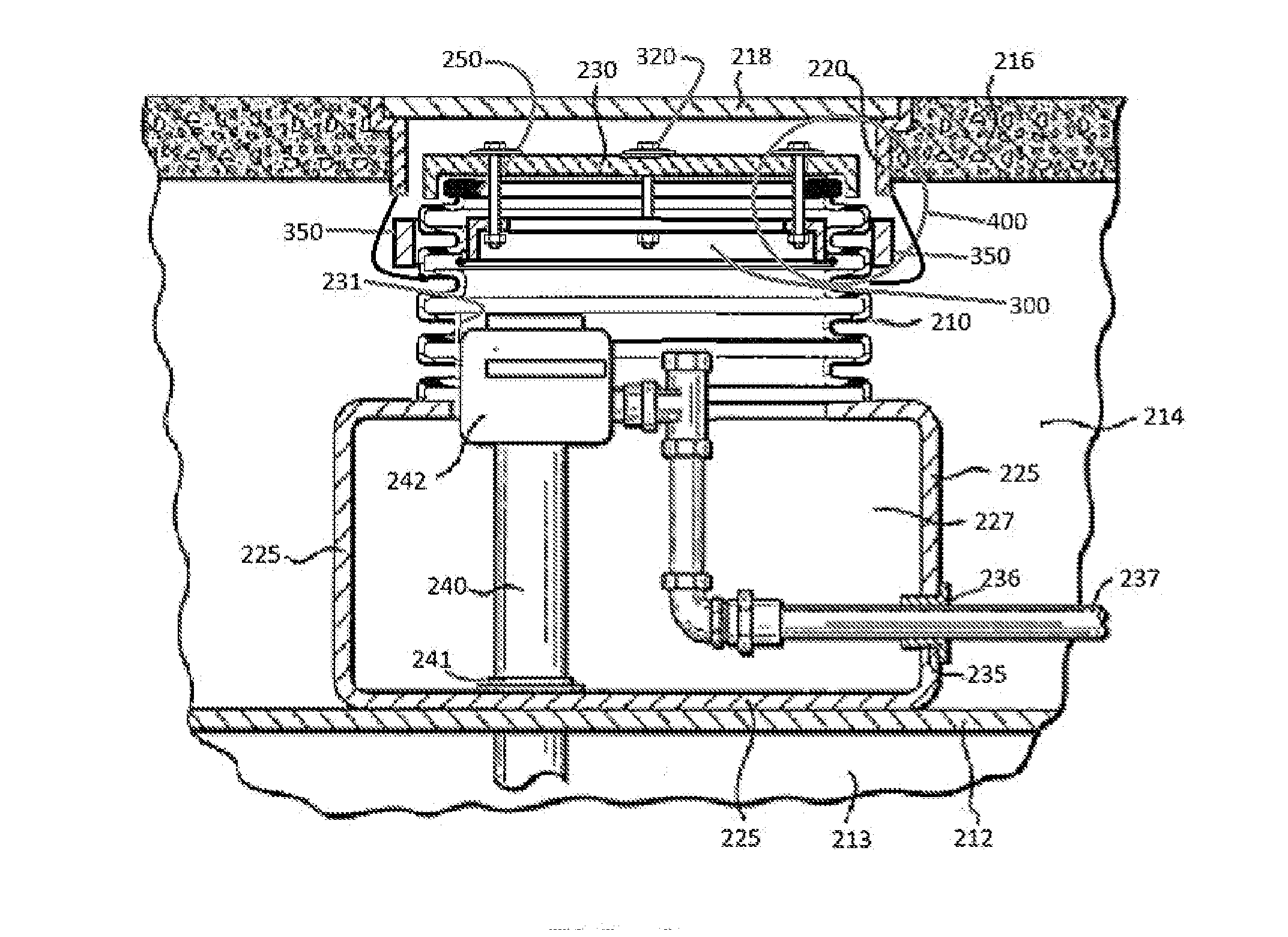 System and method for sealing sump covers