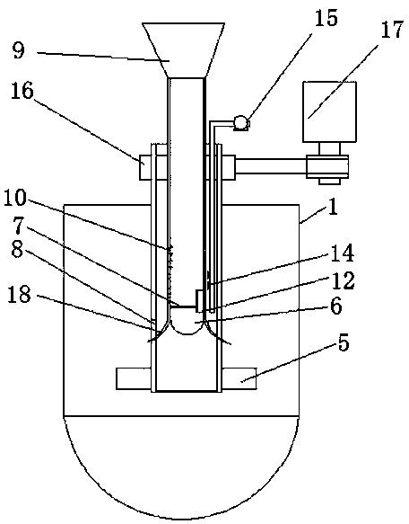 Automatic azo dye production process