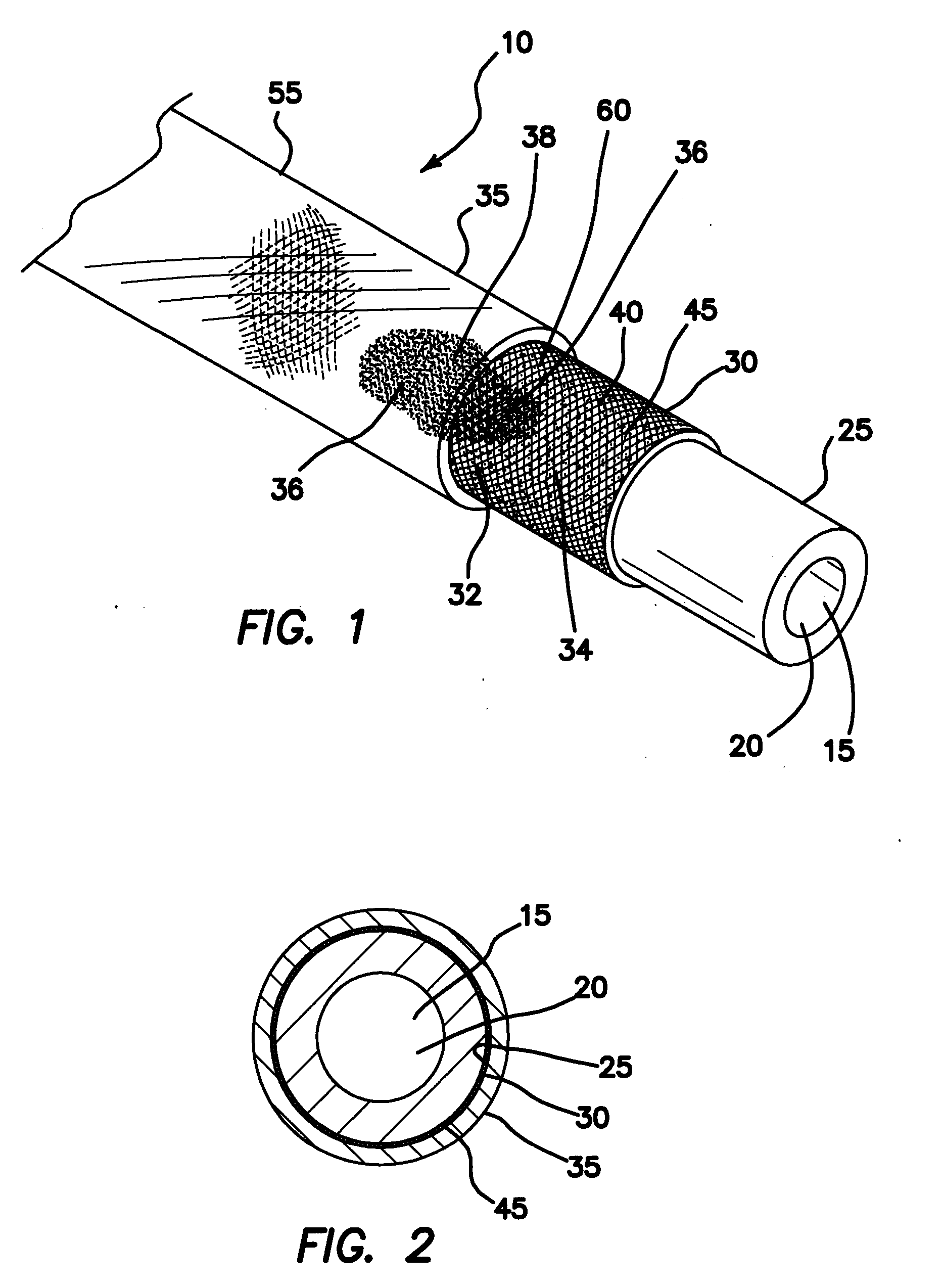 Method of making reinforced flexible hose with leakage indicator