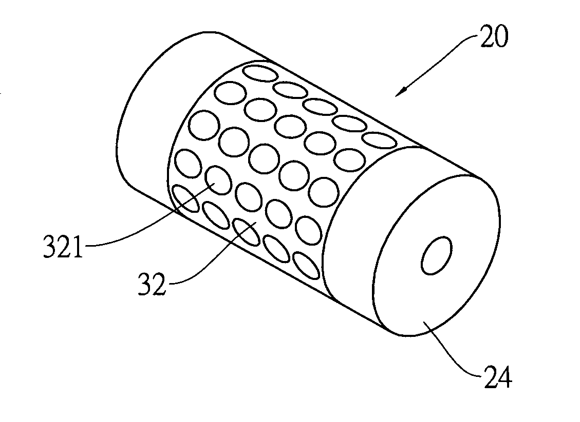 Microstructure roller, microstructure fabrication method, tool for fabricating a microstructure roller