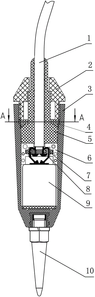 Marsh geophone