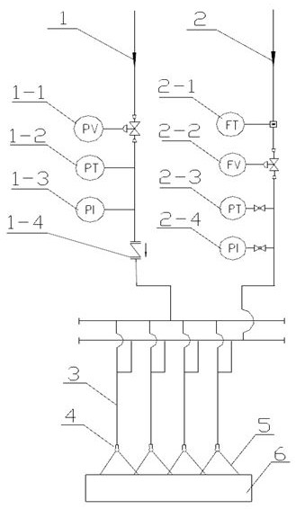 Judgment method of the state of the secondary cooling system of continuous casting