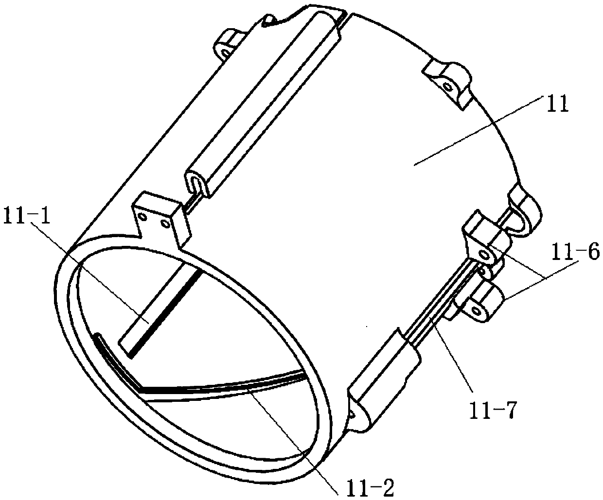 A linked telescopic arm