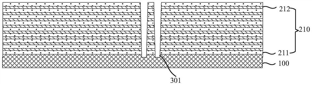 Storage structure and preparation method thereof