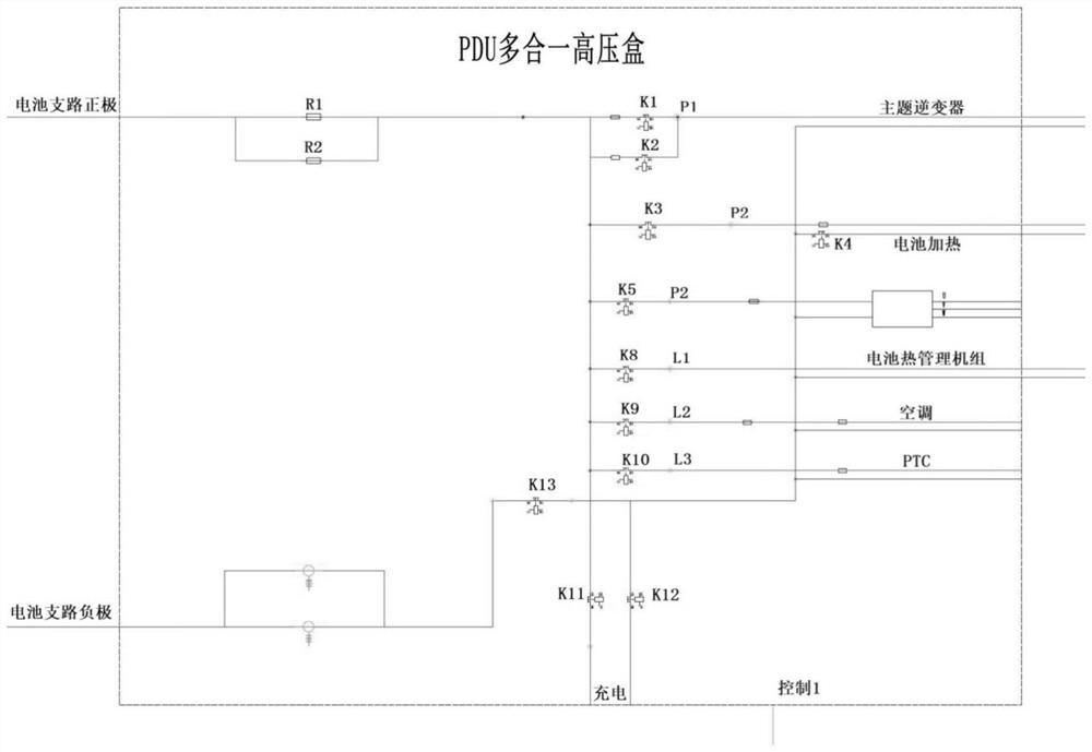 A high-voltage insulation fault detection method, device, electronic equipment and system