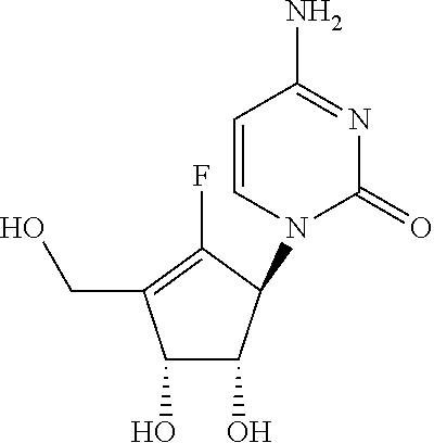 Process for the preparation of 4-amino-1-((1S,4R,5S)-2-fluoro-4,5-dihydroxy-3-hydroxymethyl-cyclopent-2-enyl)-1H-pyrimidin-2-one
