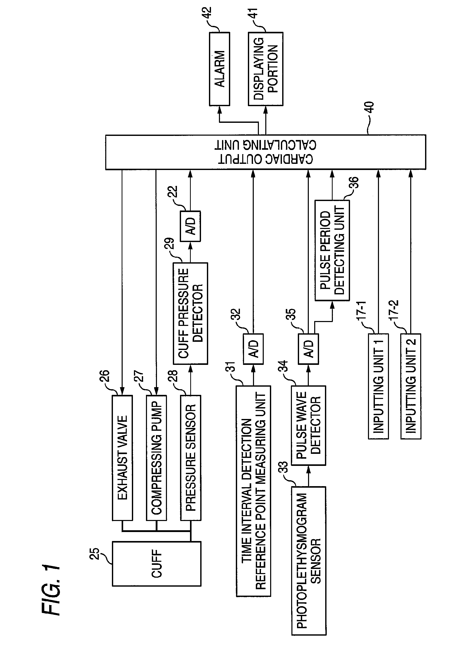 Apparatus for measuring blood volume and method of evaluating result of measurement by apparatus for measuring blood volume
