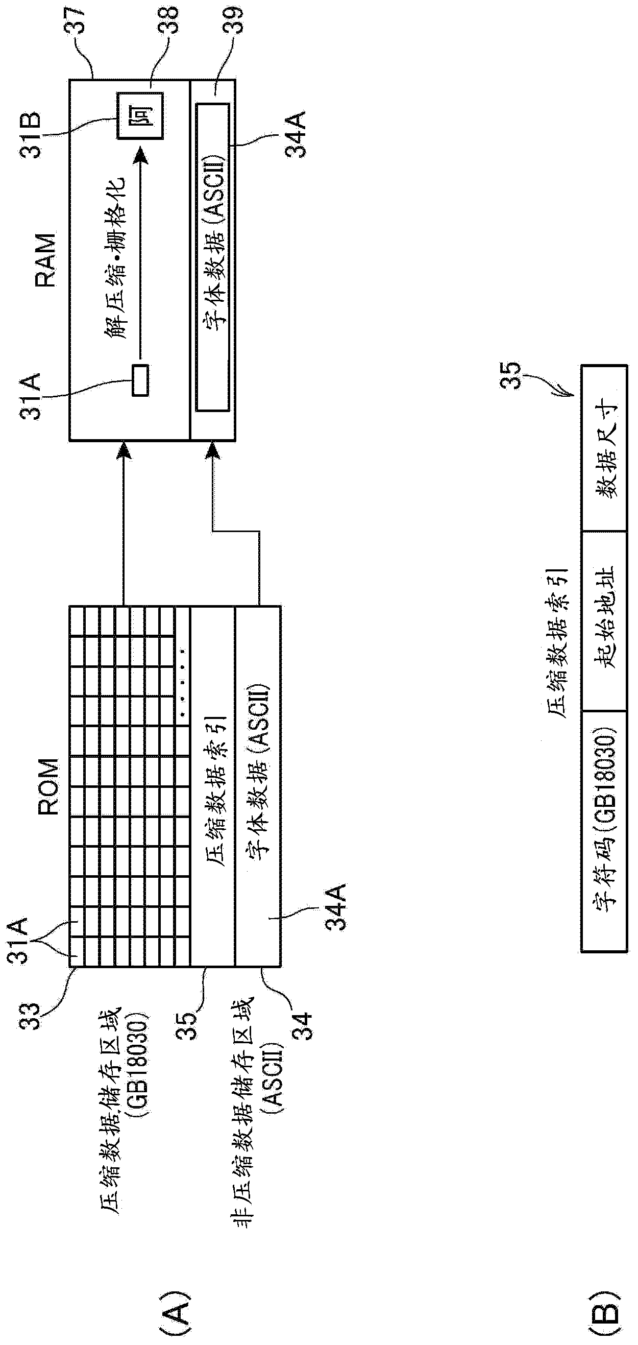 Recording device, and control method for recording device