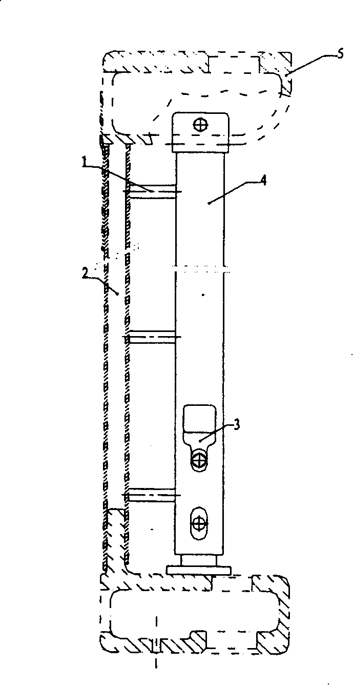 Method of raising inland transportation container angle post load capacity