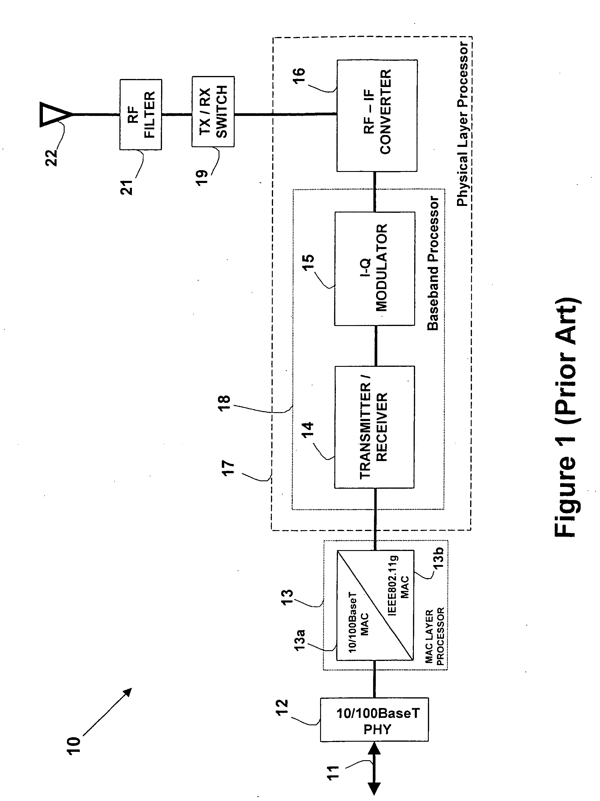 System and Method for Carrying a Wireless Based Signal Over Wiring
