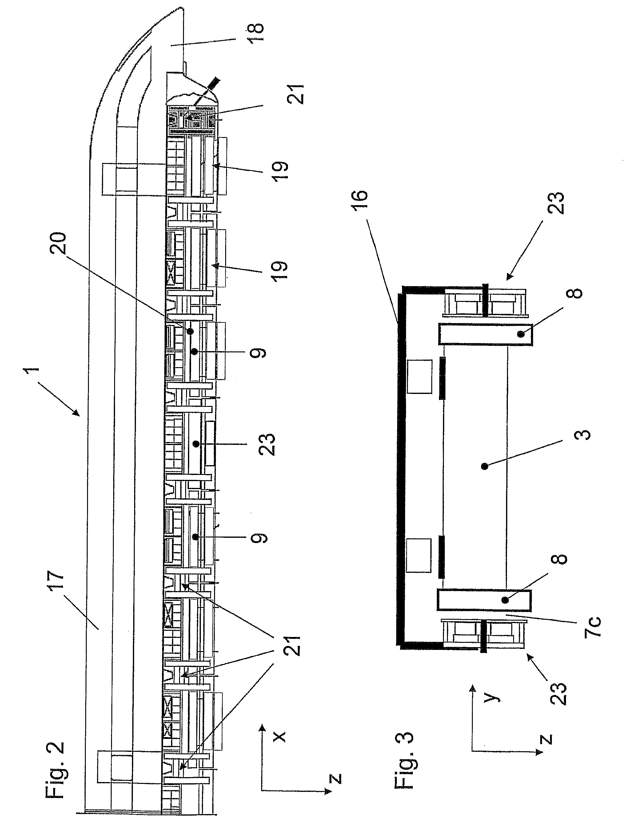Vehicle having an eddy current brake for a rail-borne transportation system, and a transportation system which is operated therewith, in particular a magnetic levitation train