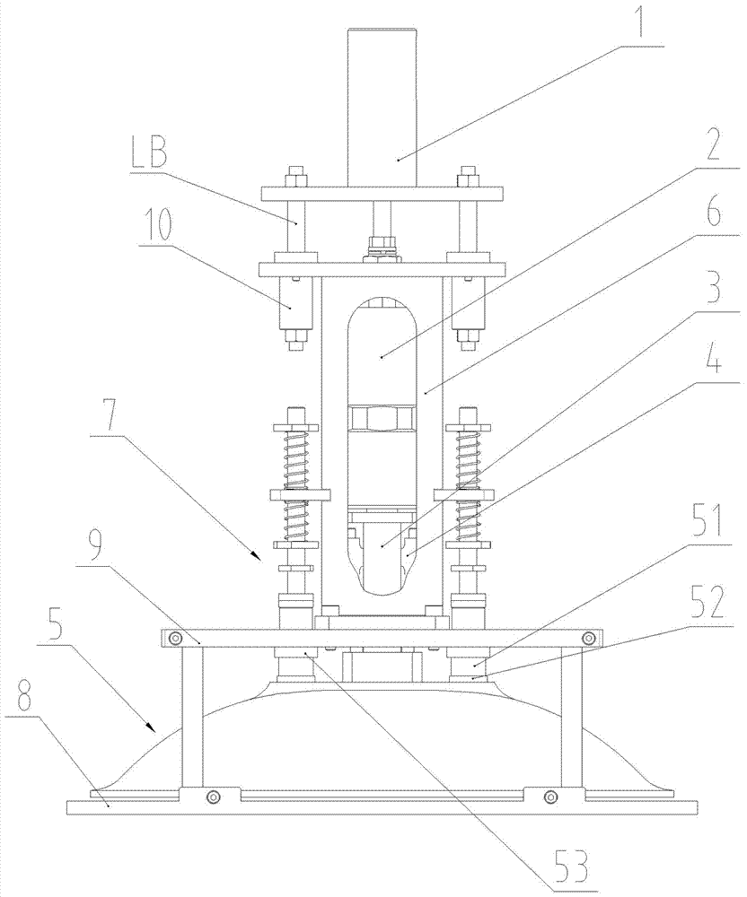 Curved block vibrating pulp extraction device