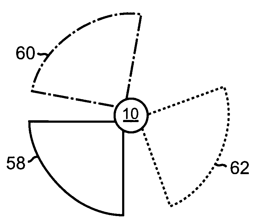 Methods and apparatus for overlapping MIMO antenna physical sectors