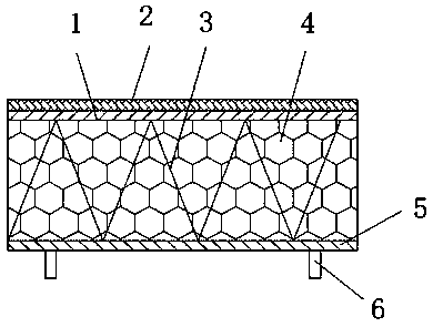 Aluminum plate device with sound absorbing function