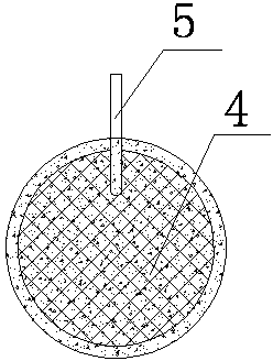 Anti-bird bomb used in airport