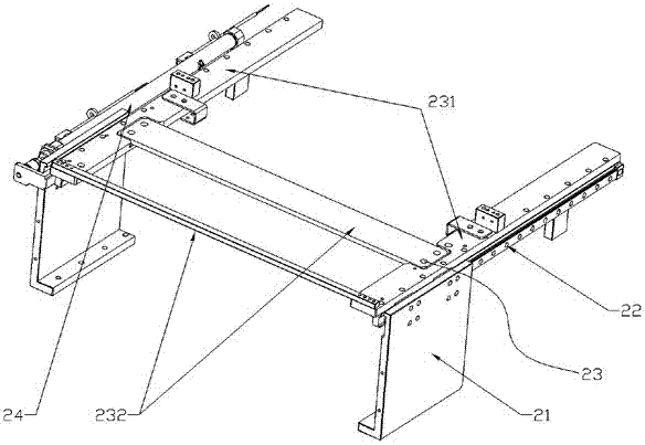 Keyboard clamping mechanism based on double effects of pressure and suction