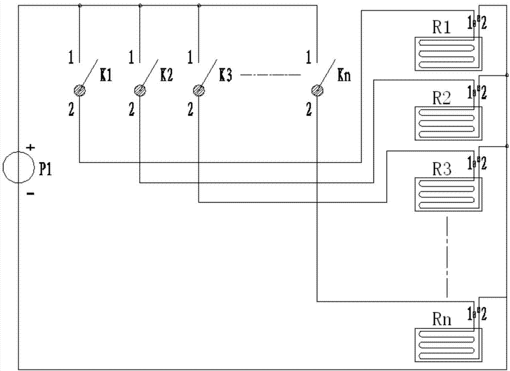 Circuit board low-temperature fault locating method and heating device thereof