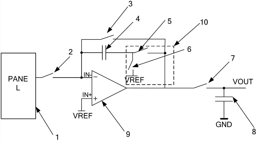 External compensation induction circuit, induction method of external compensation induction circuit and display device