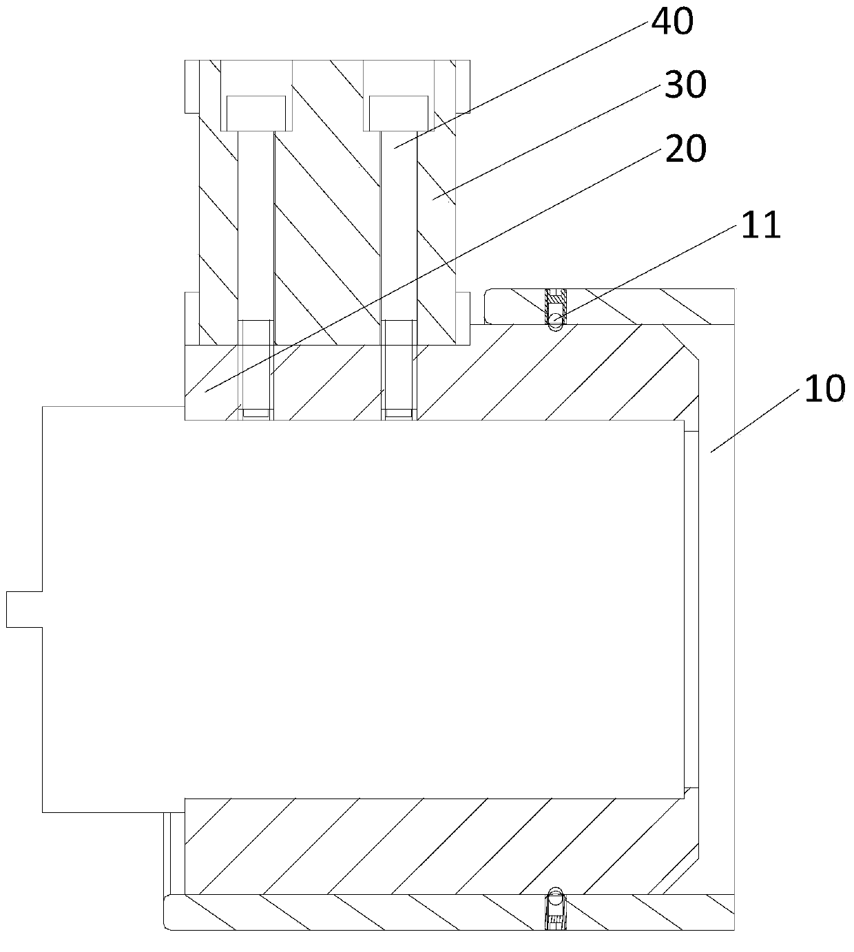 Component quick-change piece and quick-change assembly comprising same