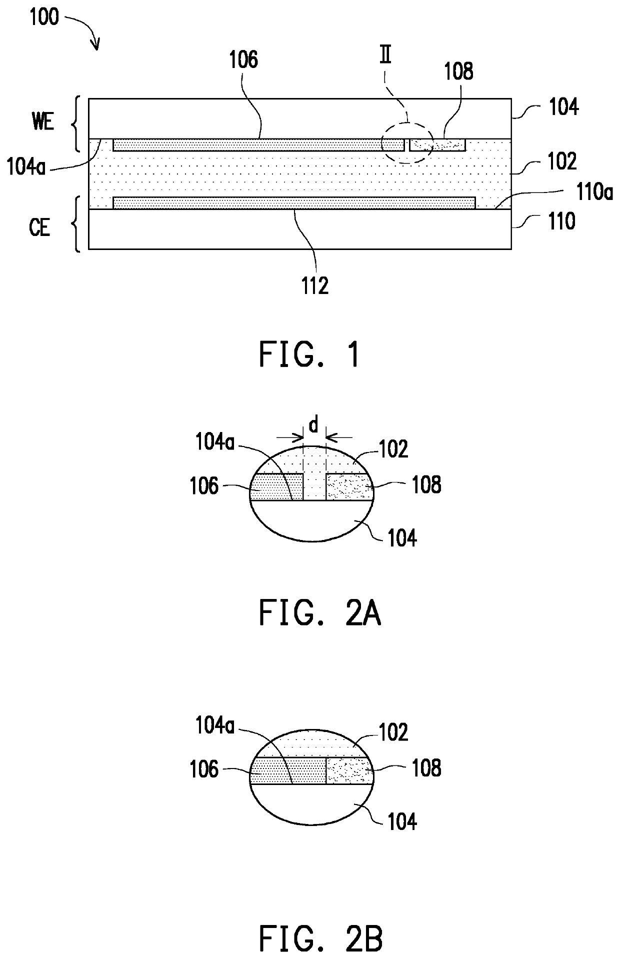 Photoelectrode with independent separate structures of electrochromic layer and sensitized light-absorbing layer, and photoelectrochromic device