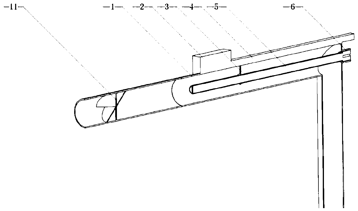 Radio frequency moisture content measuring instrument in rotational flow state and method for measuring moisture content by same