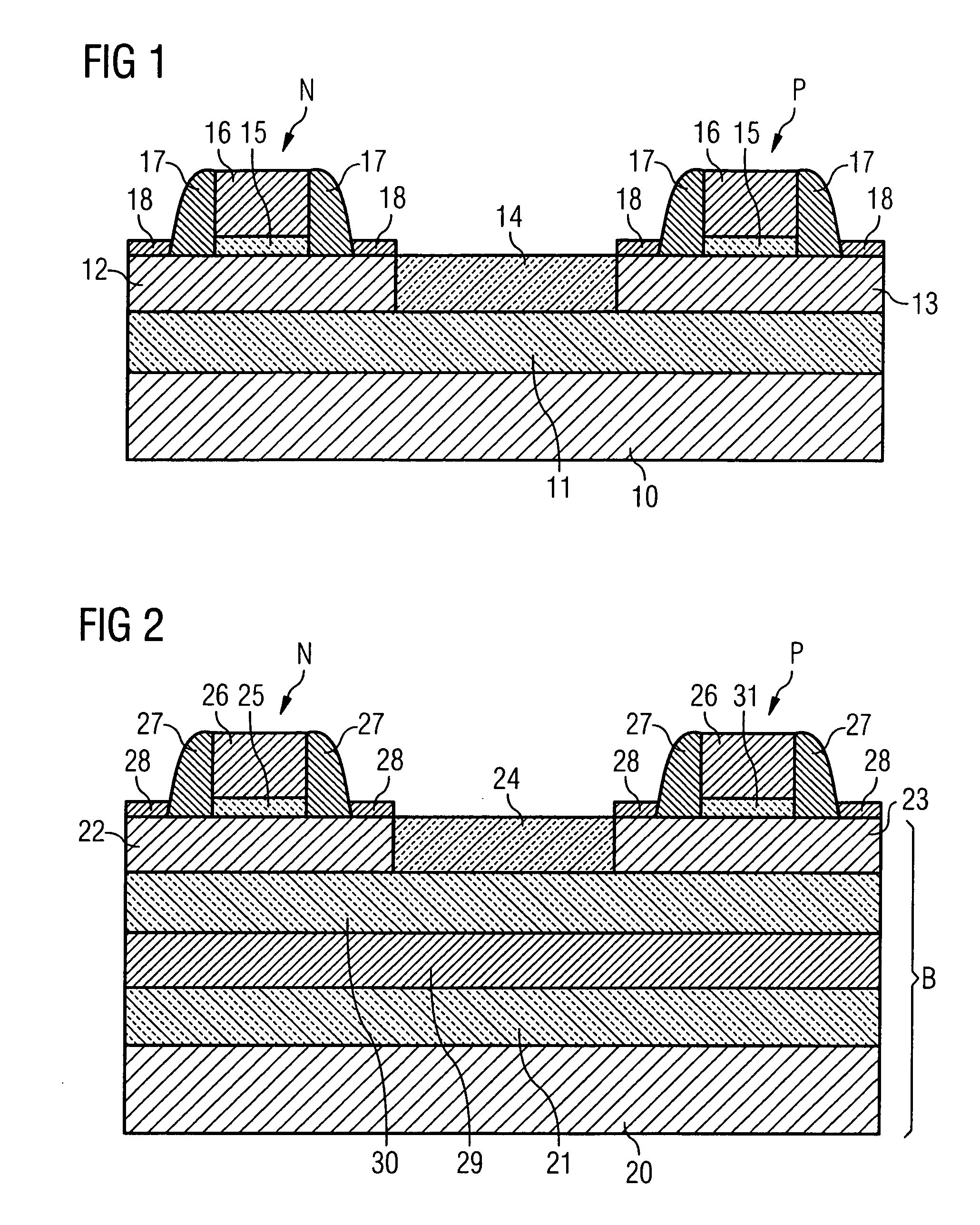 Semiconductor device and a method of manufacturing such a semiconductor device