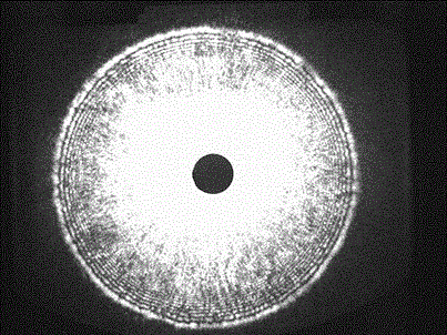 Device and method for measuring refractive index of low refractive index glass beads