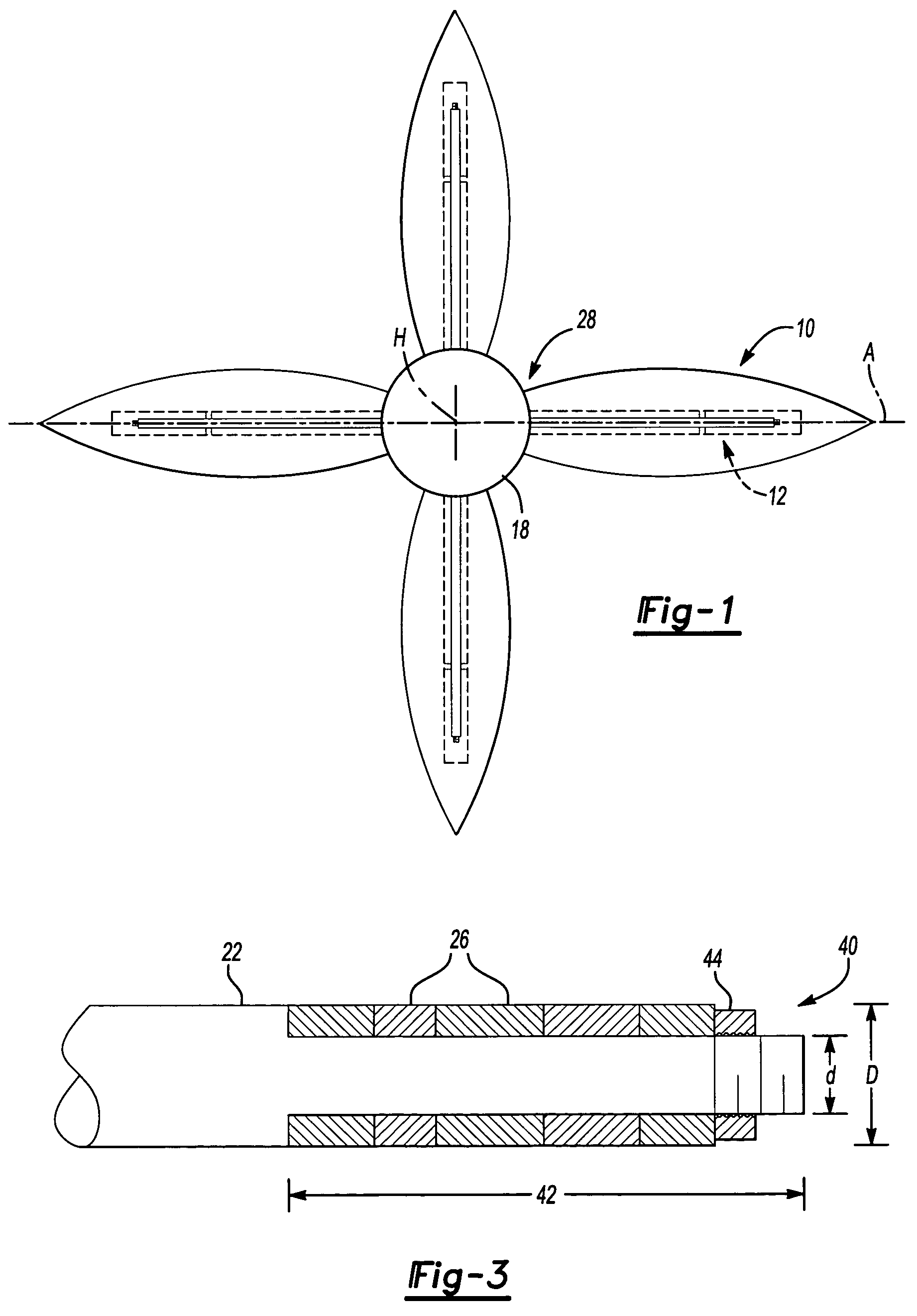 Rotational airfoil balance system
