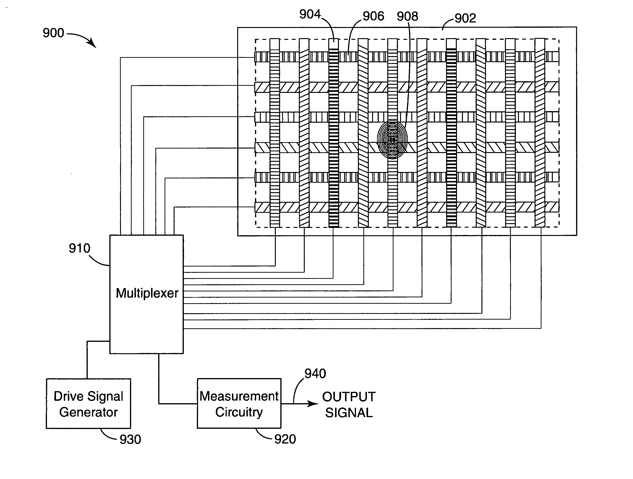 Capacitive touch sensor with independently adjustable sense channels